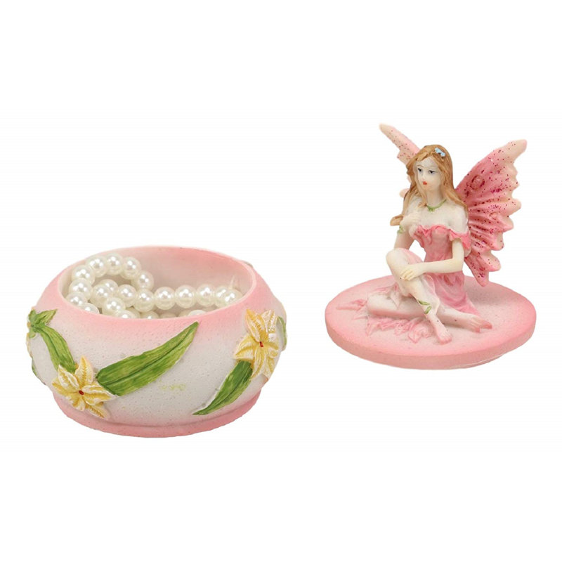 Petite boîte à bijoux en cascade fleur