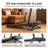 UMAY Foldable Under-Desk Walking Pad Treadmill for Home Use – 15% Auto Incline, 12 Adjustable Levels, Handrails, 43″ High Armrests, Portable