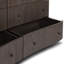 Commode 6 tiroirs Josefa - Placage Mindi-1640363381