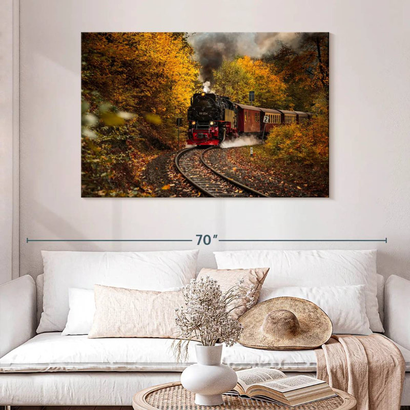 Mehar Wernigerode Steam Train, 32" H x 48" W