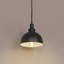 Luminaire suspendu en métal 1 lumière Bell
