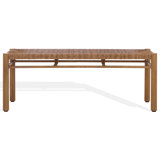 Romona Rattan Weaving Outdoor Bench