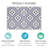 Babsi Geometric Non-Skid Kitchen Mat-1581693499