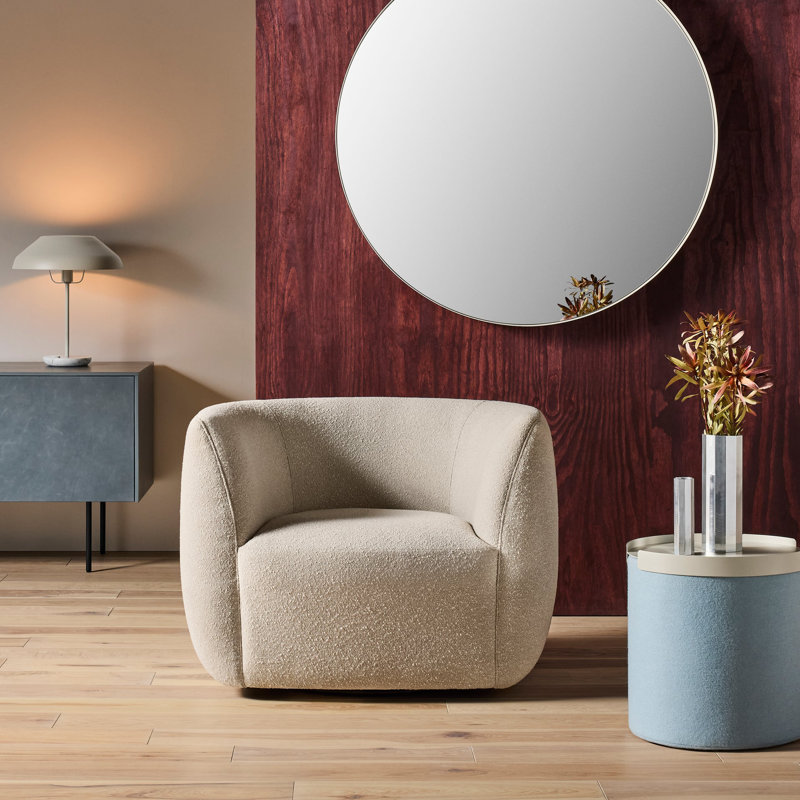 MTO - Council Swivel Lounge Chair, Sylvan Bone