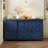 Sideboard With Storage,Farmhouse Storage Cabinet With Sliding Barn Doors And 4 Drawers, Wood Buffet Table With Power Outlet-13846003