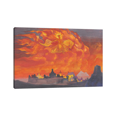 Sophiathe Wisdom Of The Almighty, 1932 by Nicholas Roerich - Wrapped Canvas Gallery-Wrapped Canvas Giclée