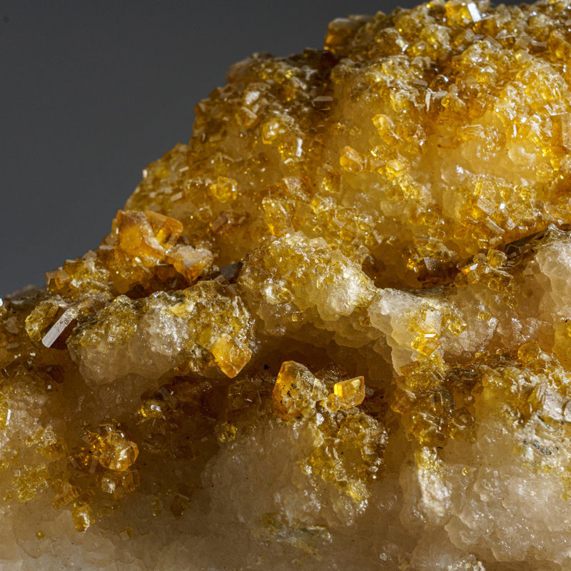Golden Barite from Gilman Eagle Mine, Colorodo
