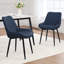 46cm H Upholstered Metal Parsons Chair-112263672-108023532