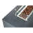 Chelsea 16" H x 55" W Outdoor Gas Fire Pit Table Includes Windscreen, Burner Lid, and Cover-103877496