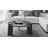 Isabel Gaitano Modern Coffee Table with Brass Finish Tripod Base-1581094901