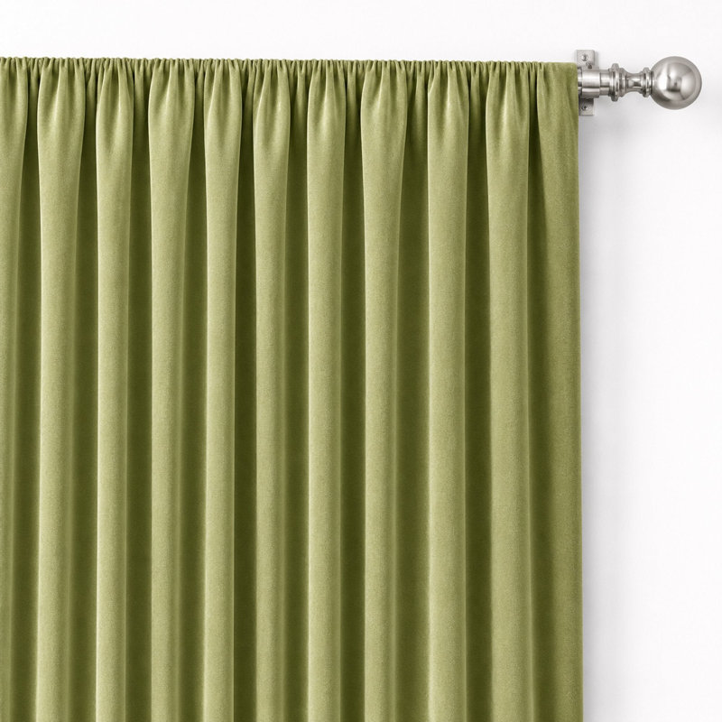 Solid Velvet | Velluto Fabric, Basil