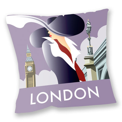 Curry Square Cushion