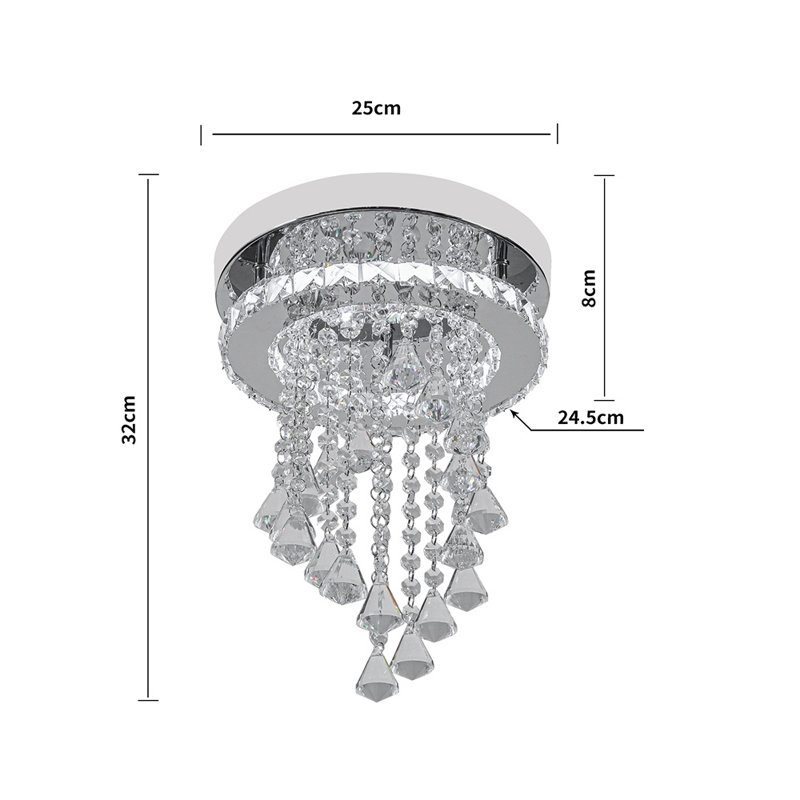 Laci LED Semi Flush Mount