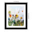 «Spontane Summer Flowers» par Pamela Munger - peinture encadrée-802417253-802417249