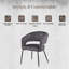 Chaise rembourrée Huda-3812644