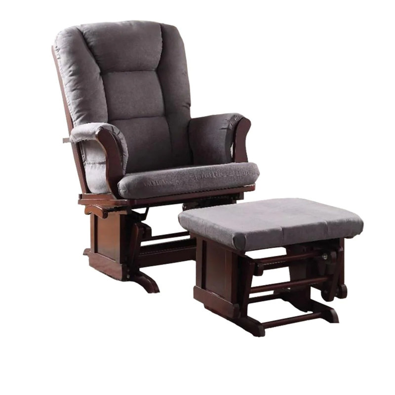 Fauteuil oscillant et repose-pieds Katsura