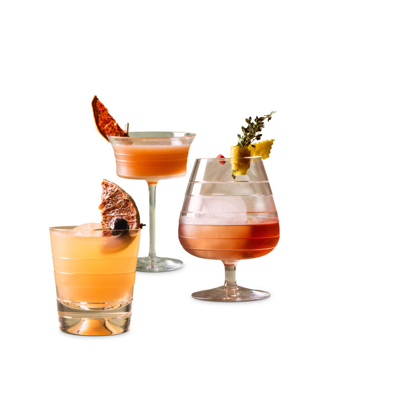 Vinyl Handmade Crystal Snifter