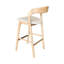 Tabouret de comptoir tapissier Rena-1961571477