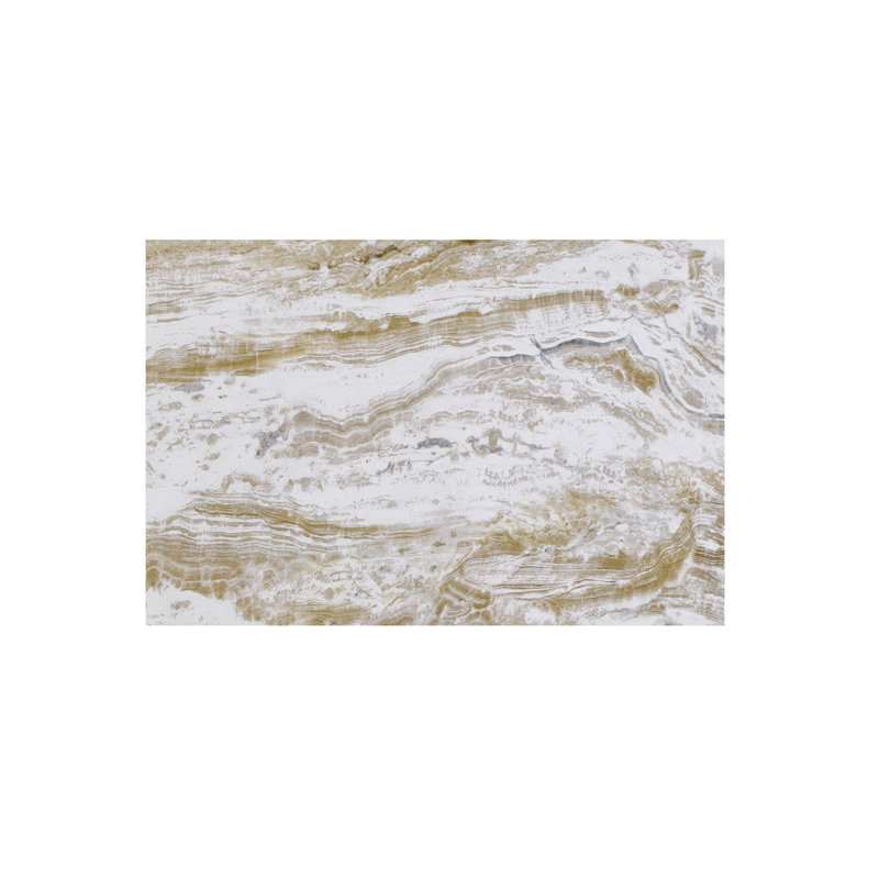 Nix Outdoor Side Table Green, Sage Marble