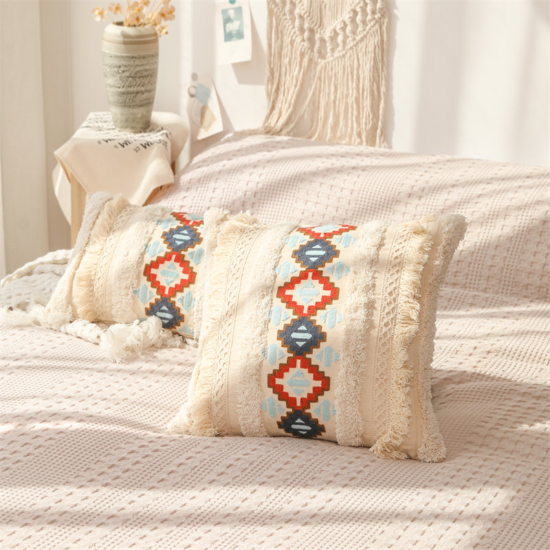 Housse de coussin intérieur / extérieur Boho Luxe