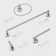 GlideRite Avalon Collection 4-Piece Bathroom Hardware Set