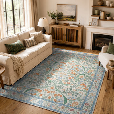 Floral Indoor Rug