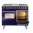 ILVE Nostalgie II Series 40 inch Dual Fuel Range with 6 Sealed Burners, Griddle (Glass Door)-99299505-99299491