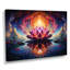 «Majestic Pink Lotus Glorious Magical Sunset» - art mural Lotus-1506168730-1506168729