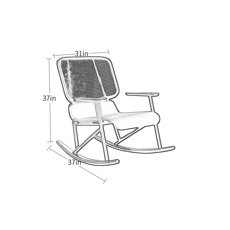 Chaise berçante facile et légère