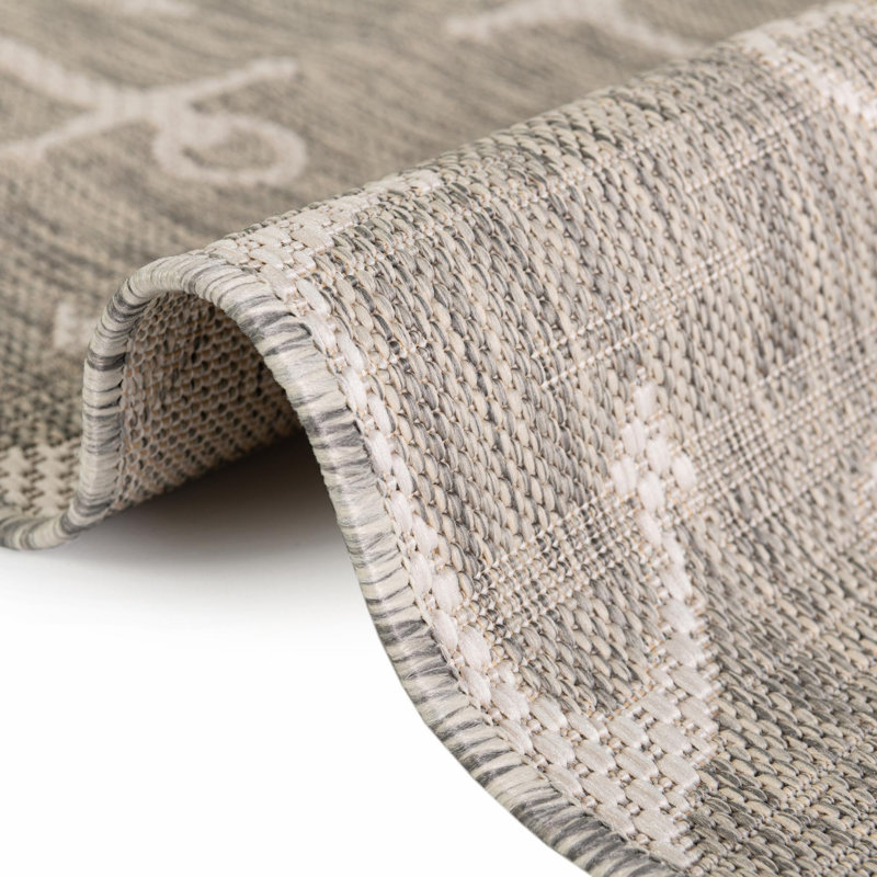Tapis d'extérieur Ayton couleur sable, Carré 7 pi 10 po
