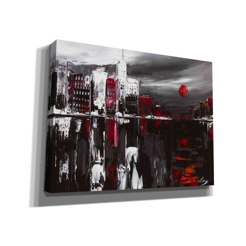 Deep Dream - peinture sur toile tendue, H 12 po x l 16 po x P 0,75 po