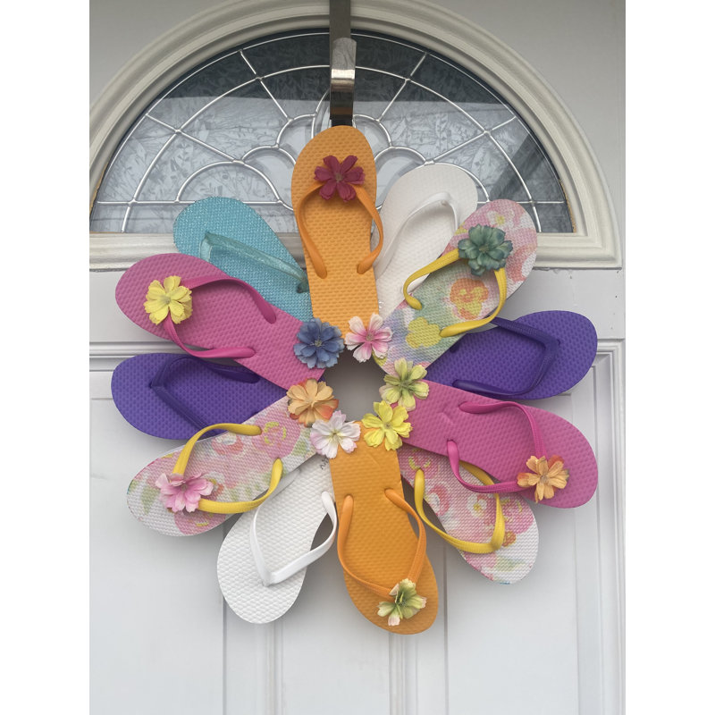 Couronne de fleurs d'été