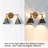 Bianco 2 - Light Dimmable Vanity Light-2107477487