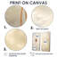 Ensemble de 2 décorations murales blanches White Dandelion Romantic Impression IV-1410266361-1410266362-1410266363