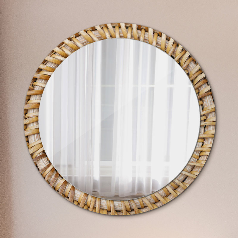 Huldar Glass Flat Wall Mirror