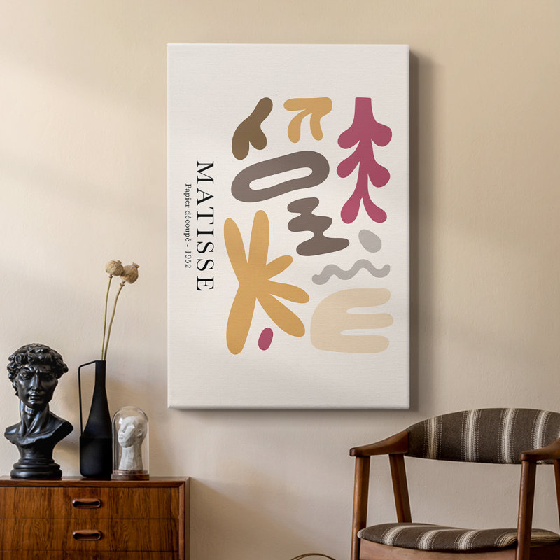 Matisse CCXLV, reproduction d'art encadrée sur mesure, H 48 po x l 32 po