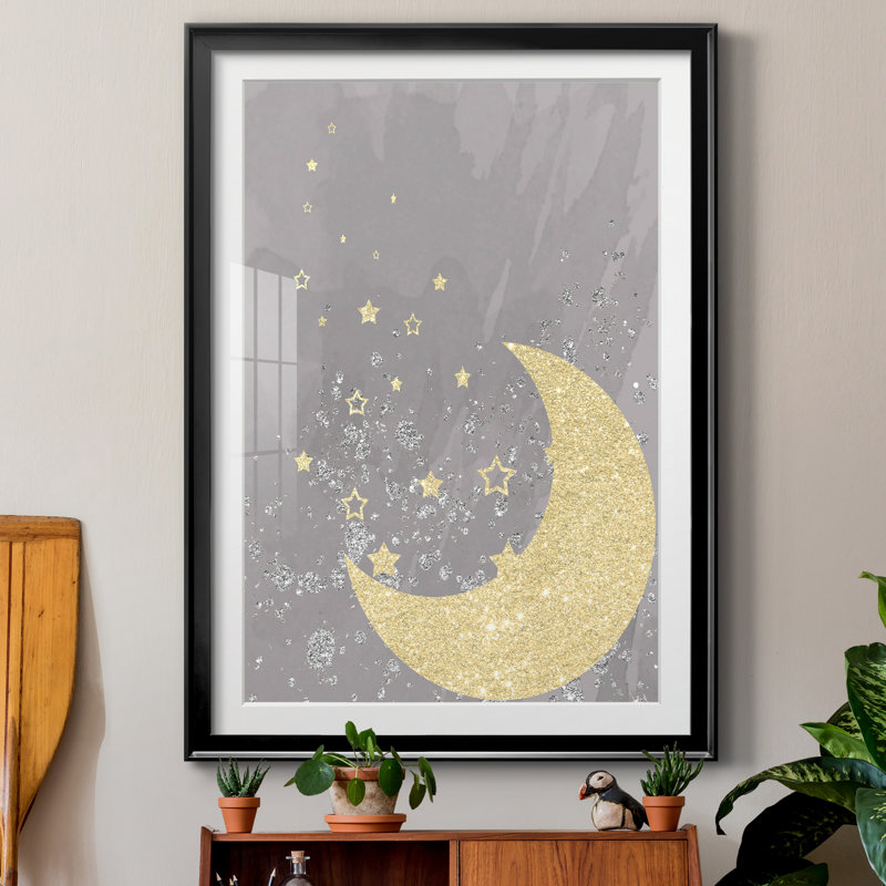 «Sparkling Night», reproduction encadrée de qualité supérieure, prête à être accrochée, H 30,5 po x l 42,5 po x P 1,5 po