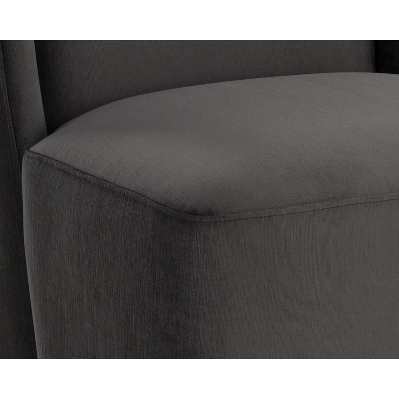 Amita Upholstered Dining Chair, Grey