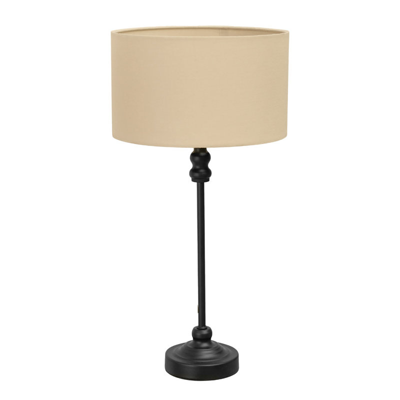 Romeir Metal Table Lamp, Natural