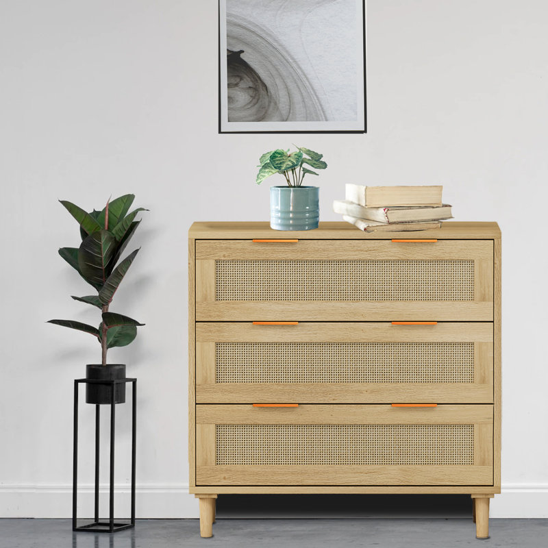 Commode 3 tiroirs Darnesha
