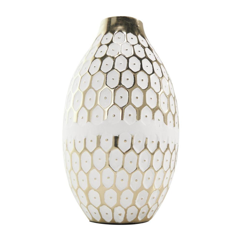 Vase décoratif en métal