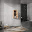 Armoire latérale de salle de bain 12 po, portes à fermeture douce, conception à fixation flottante,-1990415830