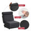Canapé-lit simple pliable avec coussin, canapé-lit pliable portatif, fauteuil de loisir, facile à ranger, fabriqué en lin respirant et portable-1914901289