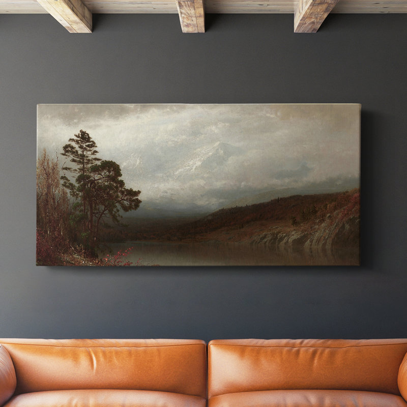 Série paysage - CDXLV III - Toile tendue avec châssis - Prêt à accrocher, H 24 po x l 48 po