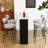 Emielia  Modern Counter Height Bar Stools , 28 Inch Upholstered Barstools with Curved Open Back & Round Seat, Plush Bouclé Fabric Bar Chairs for Kitchen Island, Dining Counter & Home Bar, Comfortable & Stylish-965513535