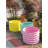 (4-Pack)-24X24X18In Kids Raised Garden Beds Outdoor Round Galvanized Metal Planter Box-1171729642