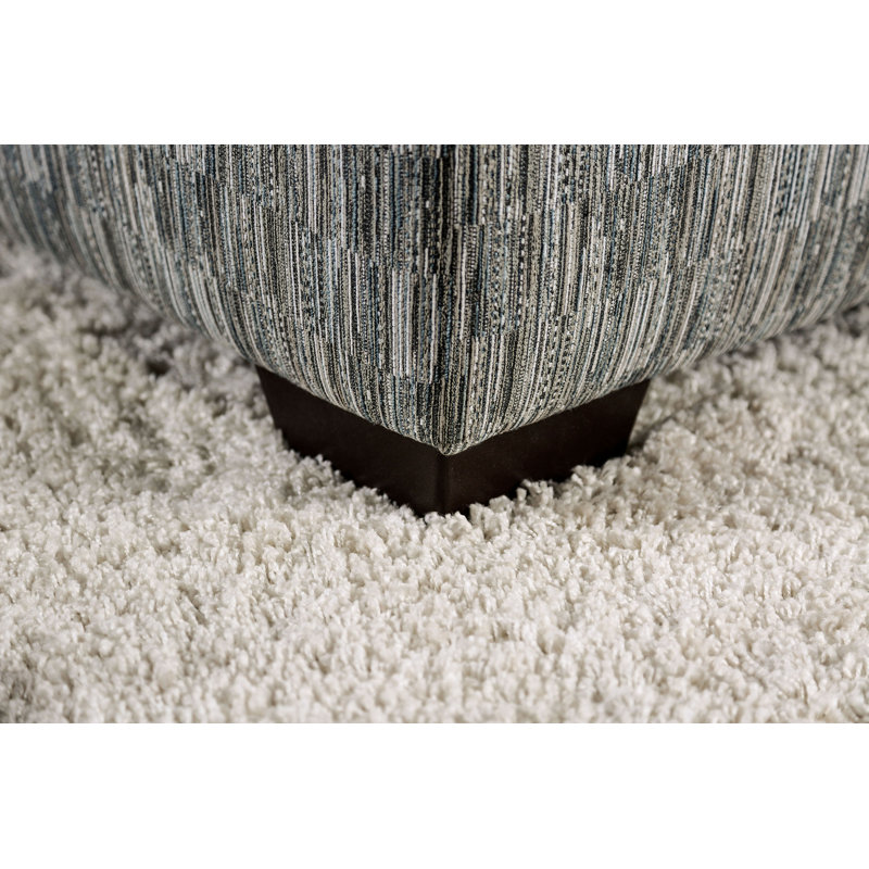 Repose-pieds Penley, Gris chenille