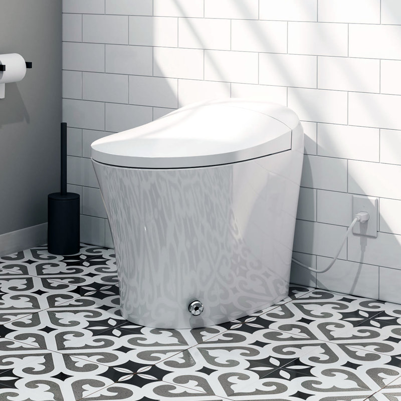 Calla Dual-Flush Elongated One-Piece Toilet (Seat Included)