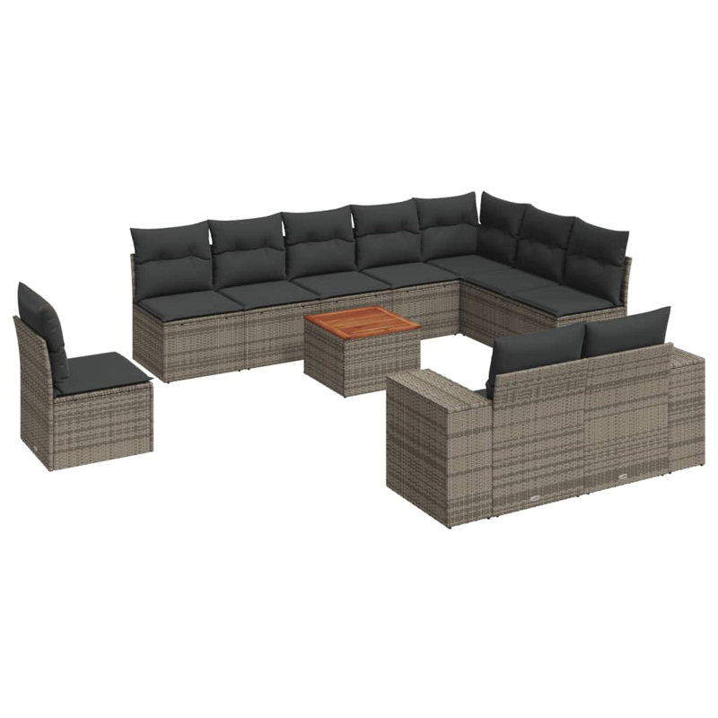 Ensemble de canapé de jardin Vidaxl