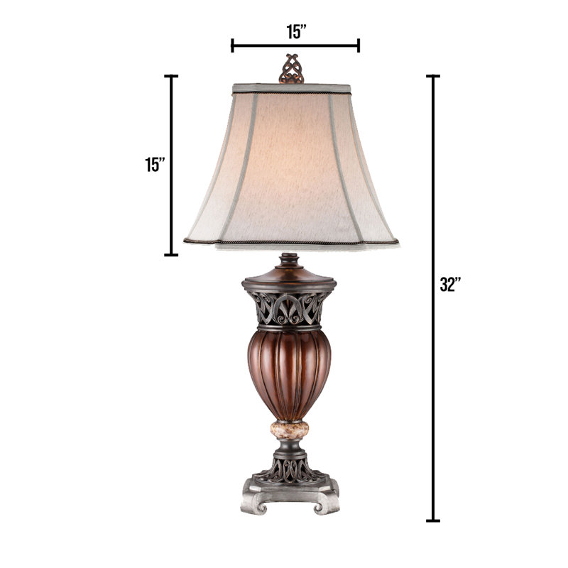 Cazares Metal Table Lamp
